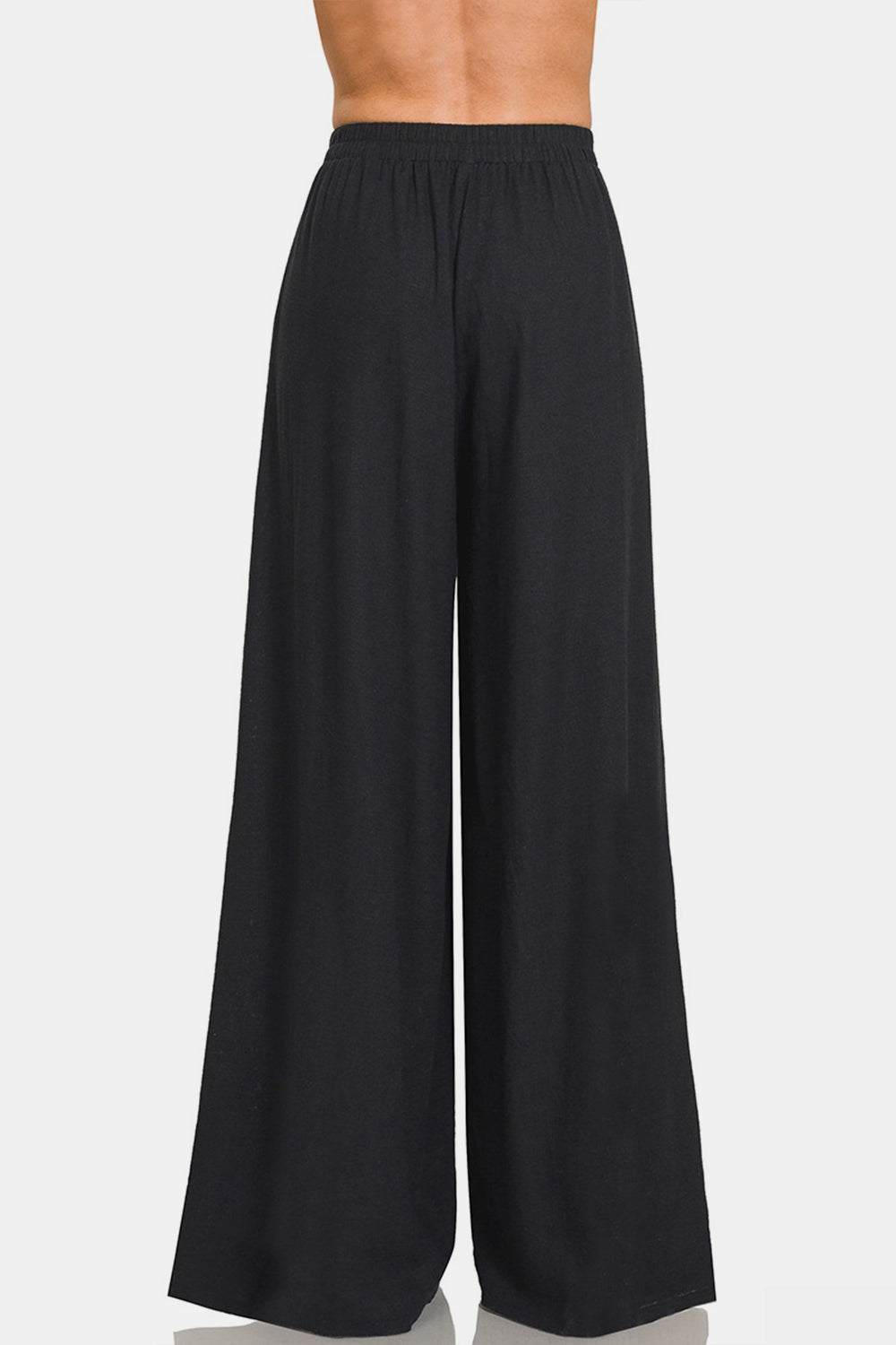 Flowy Black Wide Leg Pants