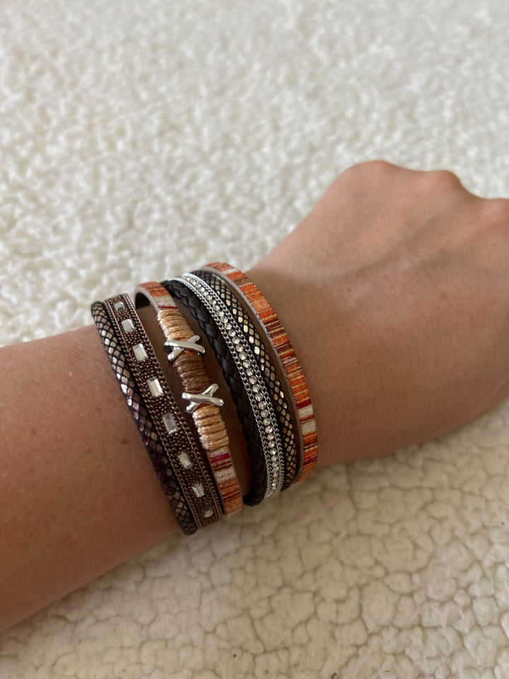 Boho Multilayer Magnetic Bracelets