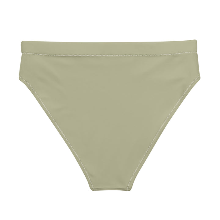 Green High Waisted Bikini Bottom