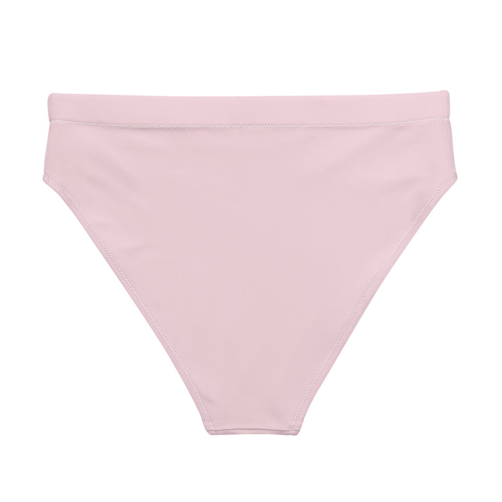 Pink High Waisted Bikini Bottom