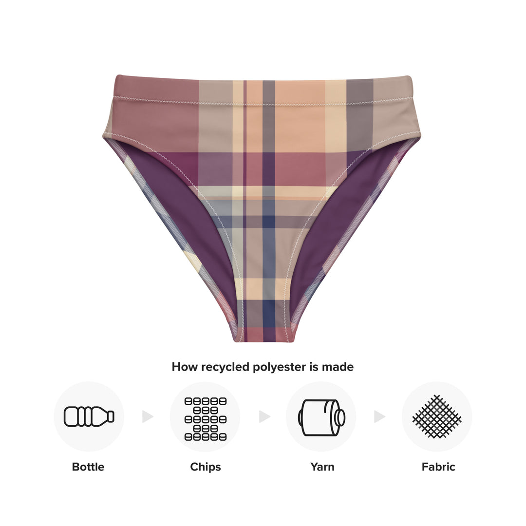 Lavender Haze High Waisted Bikini Bottom