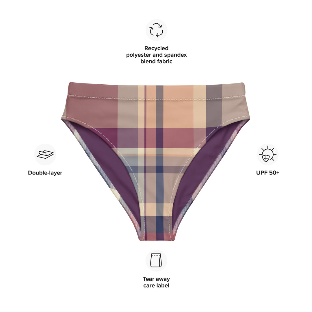 Lavender Haze High Waisted Bikini Bottom