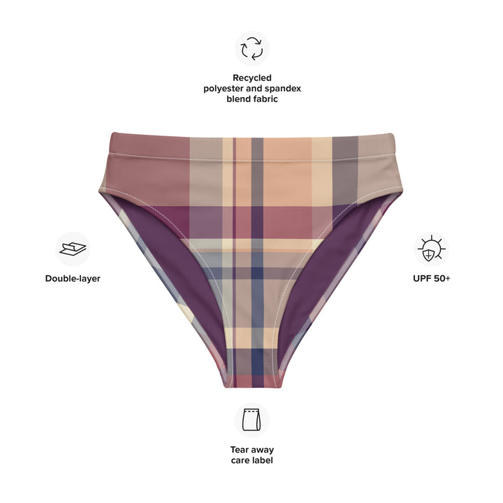 Lavender Haze High Waisted Bikini Bottom