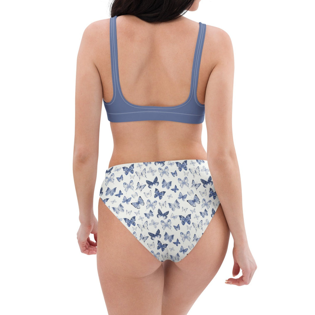 Butterfly High Waisted Bikini