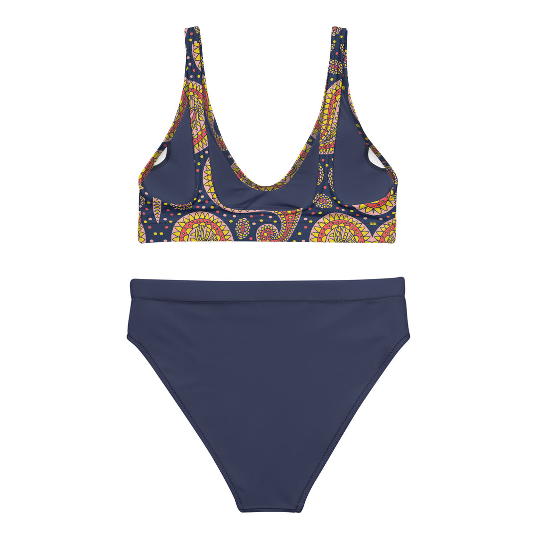 Martinique Paisley High Waisted Bikini