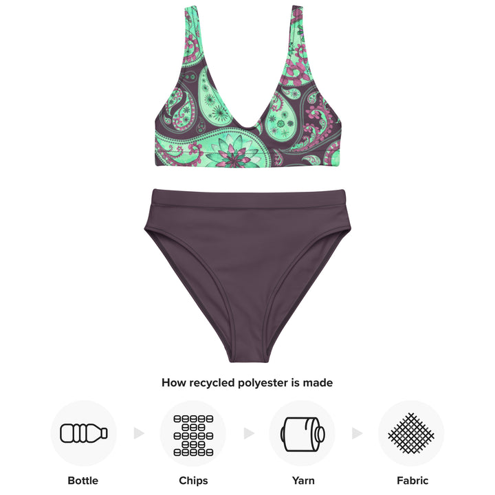 Matterhorn Paisley High Waisted Bikini