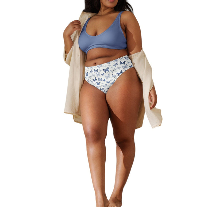 Butterfly High Waisted Bikini