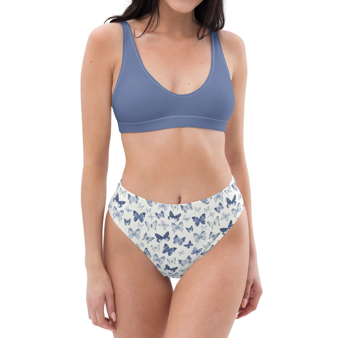 Butterfly High Waisted Bikini