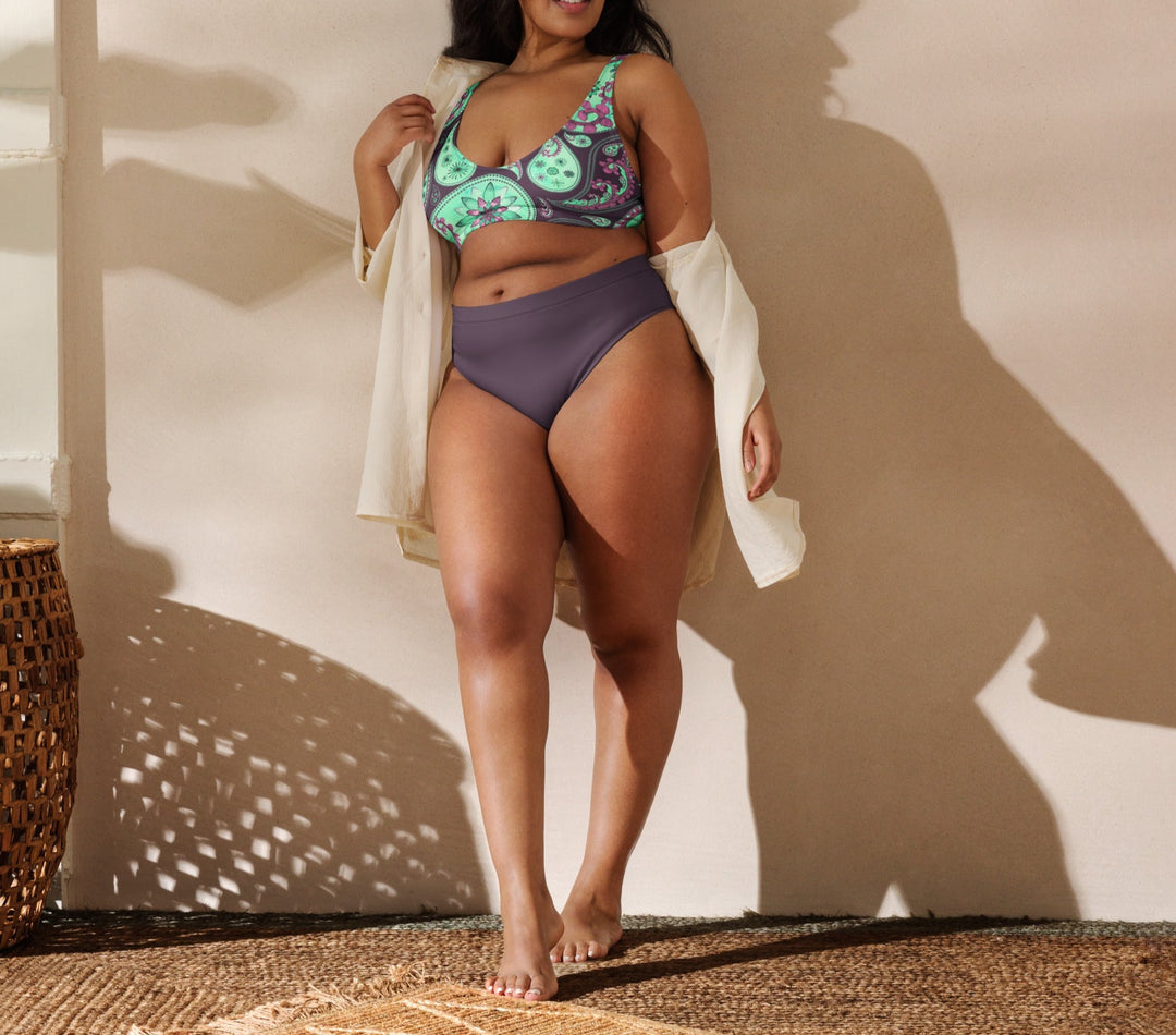 Matterhorn Paisley High Waisted Bikini
