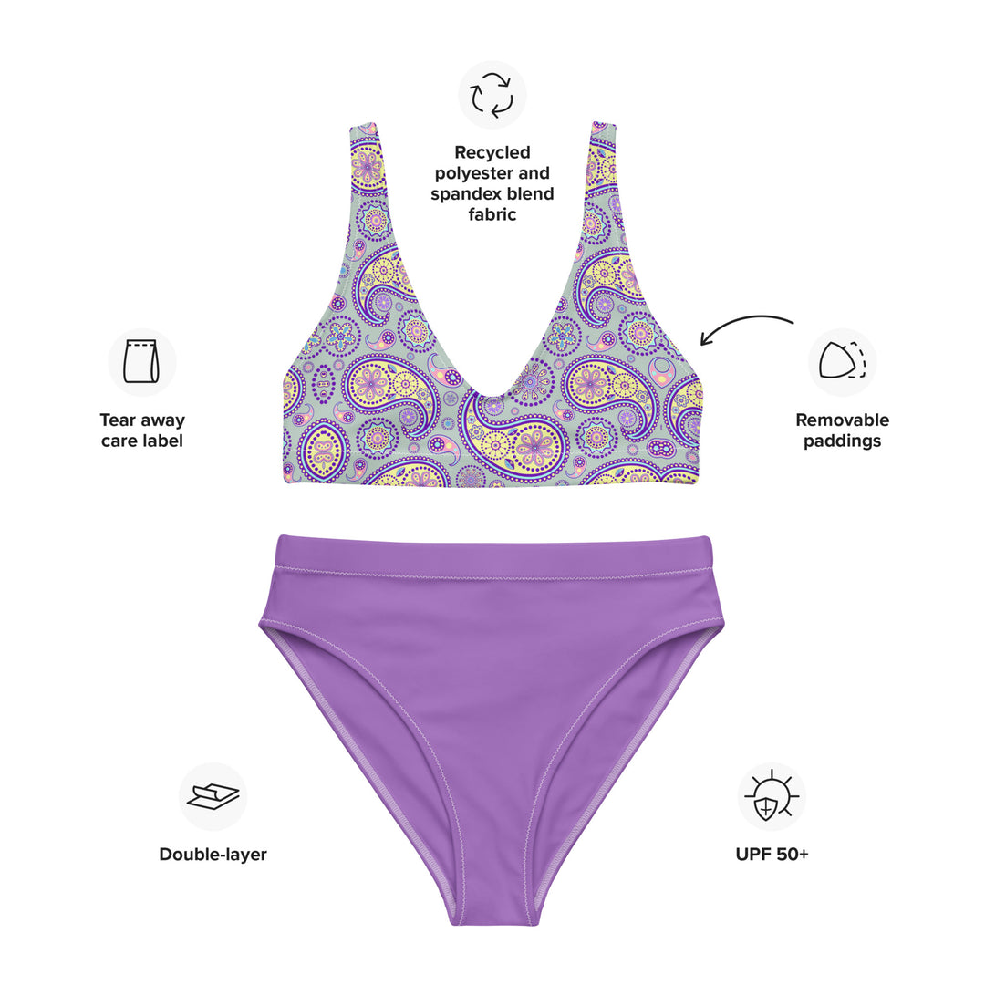 Wisteria Lane High Waisted Bikini