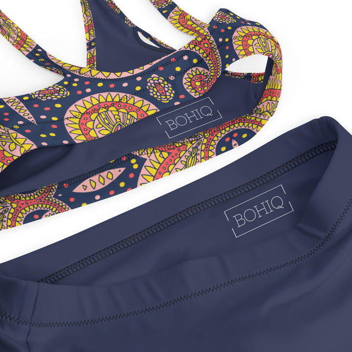Martinique Paisley High Waisted Bikini