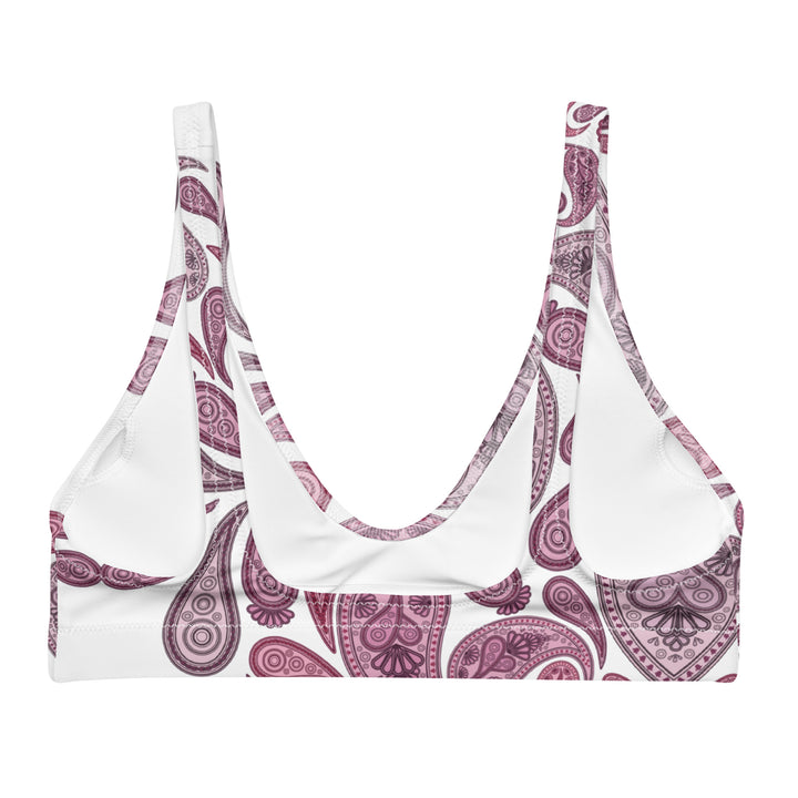 Turkish Rose Paisley Bralette Bikini Top