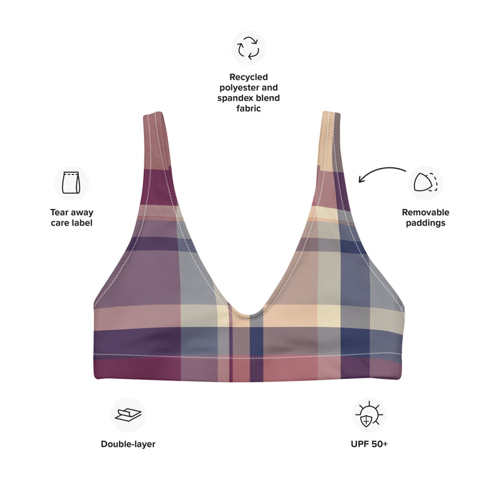 Lavender Haze Bralette Bikini Top