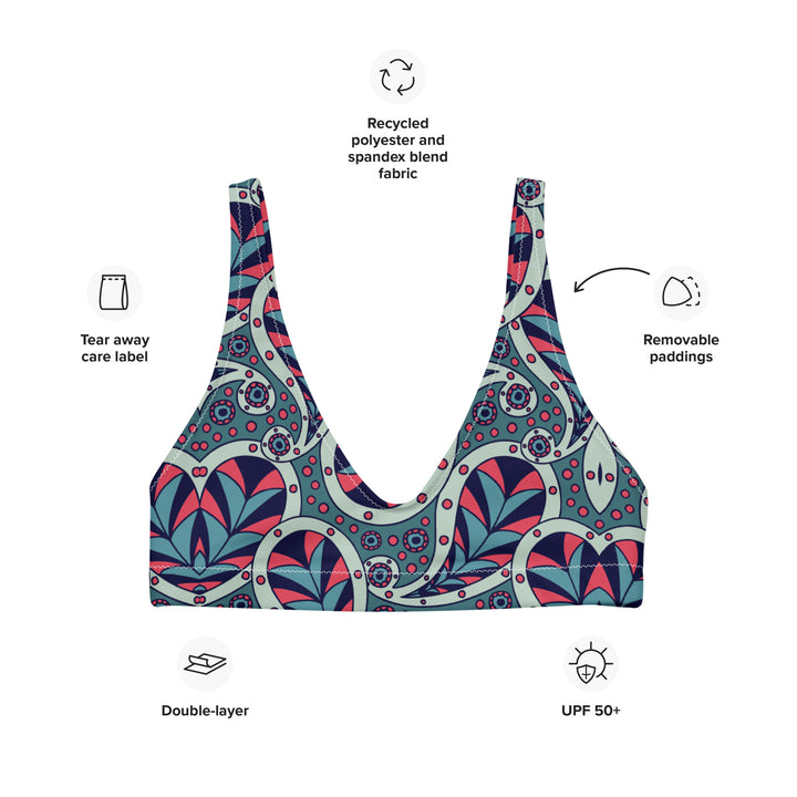 Conch Paisley Bralette