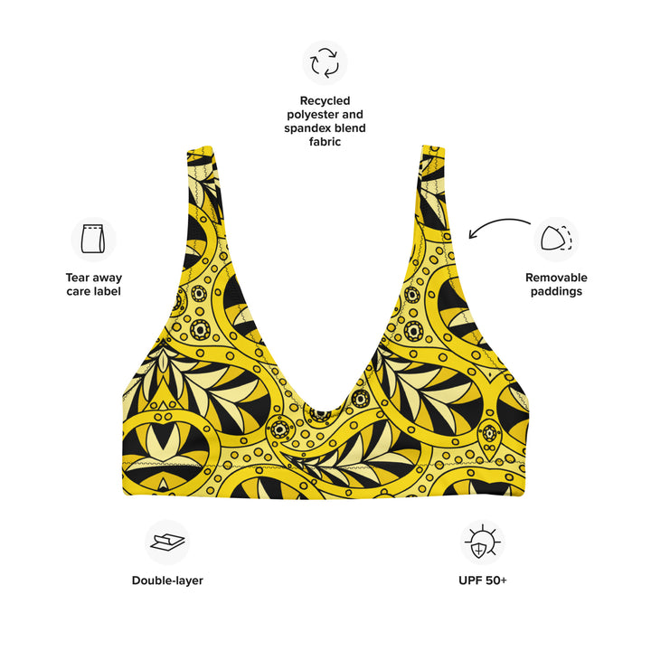 Golden Dream Paisley Bralette