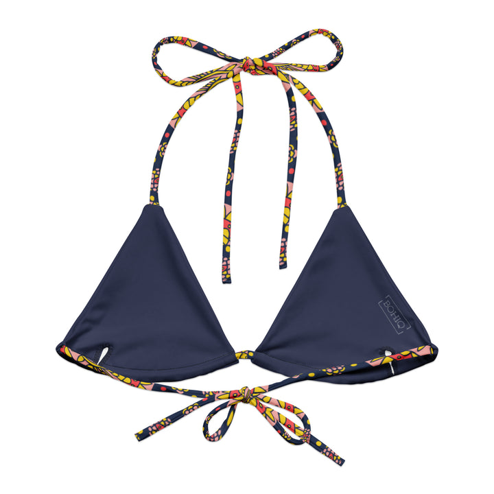 Martinique Paisley String Bikini Top