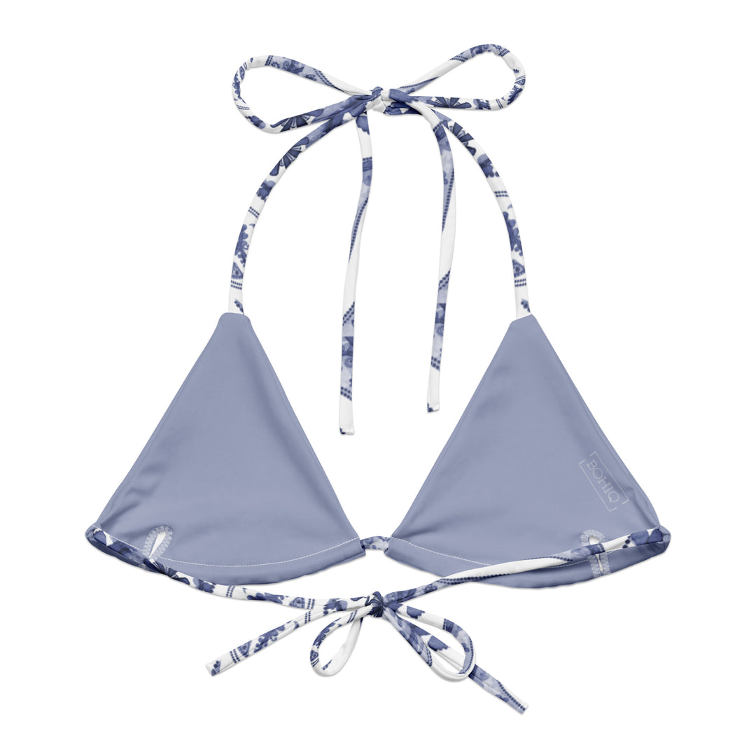 Echo Blue Paisley Bikini Top