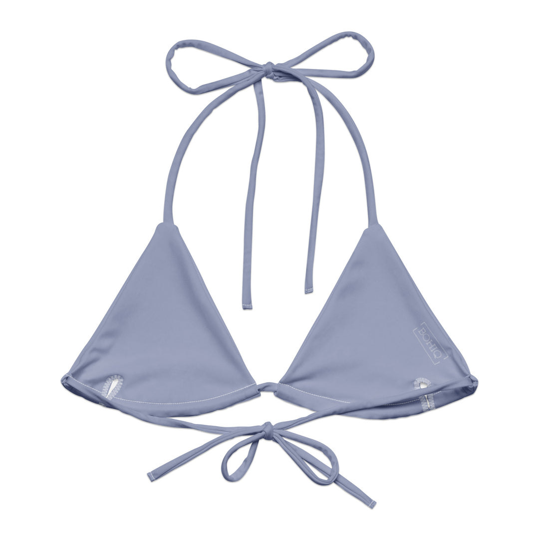 Echo Blue Bikini Top