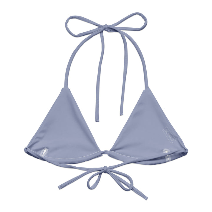 Echo Blue Bikini Top