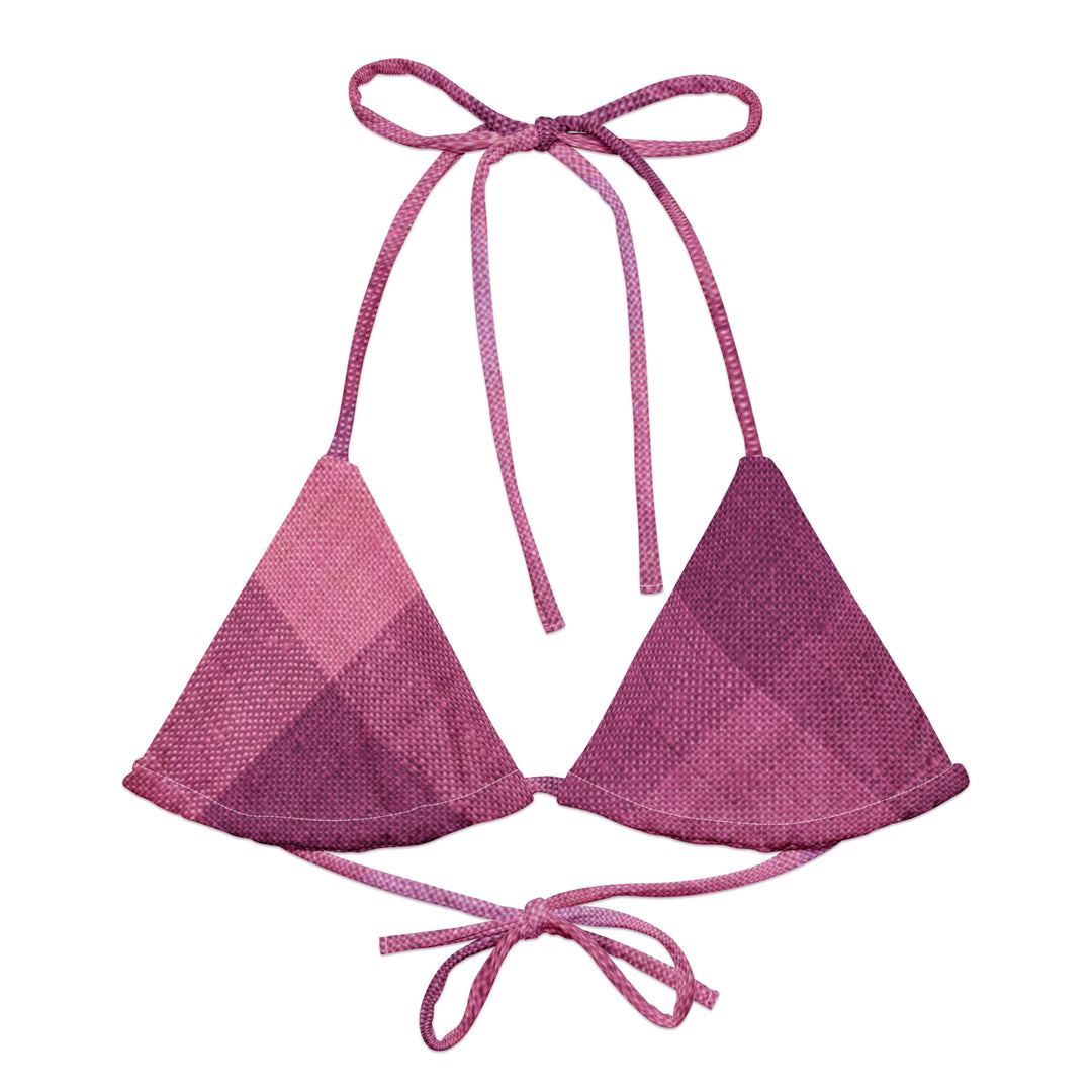 Orchid String Bikini Top