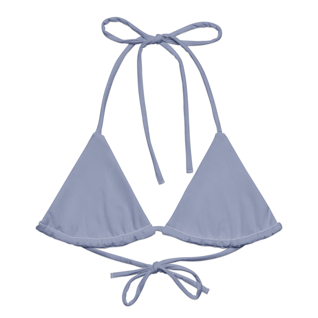 Echo Blue Bikini Top