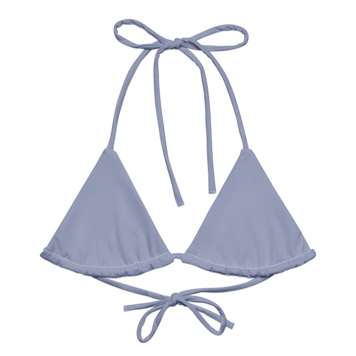 Echo Blue Bikini Top