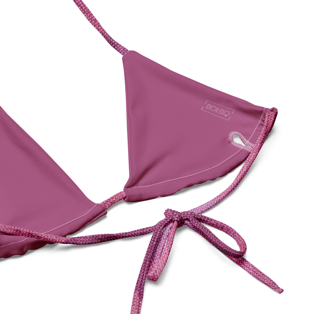 BOHIQ Orchid Shades String Bikini Top