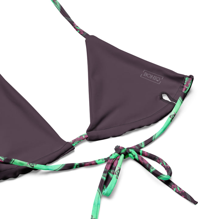 Matterhorn Paisley String Bikini Top