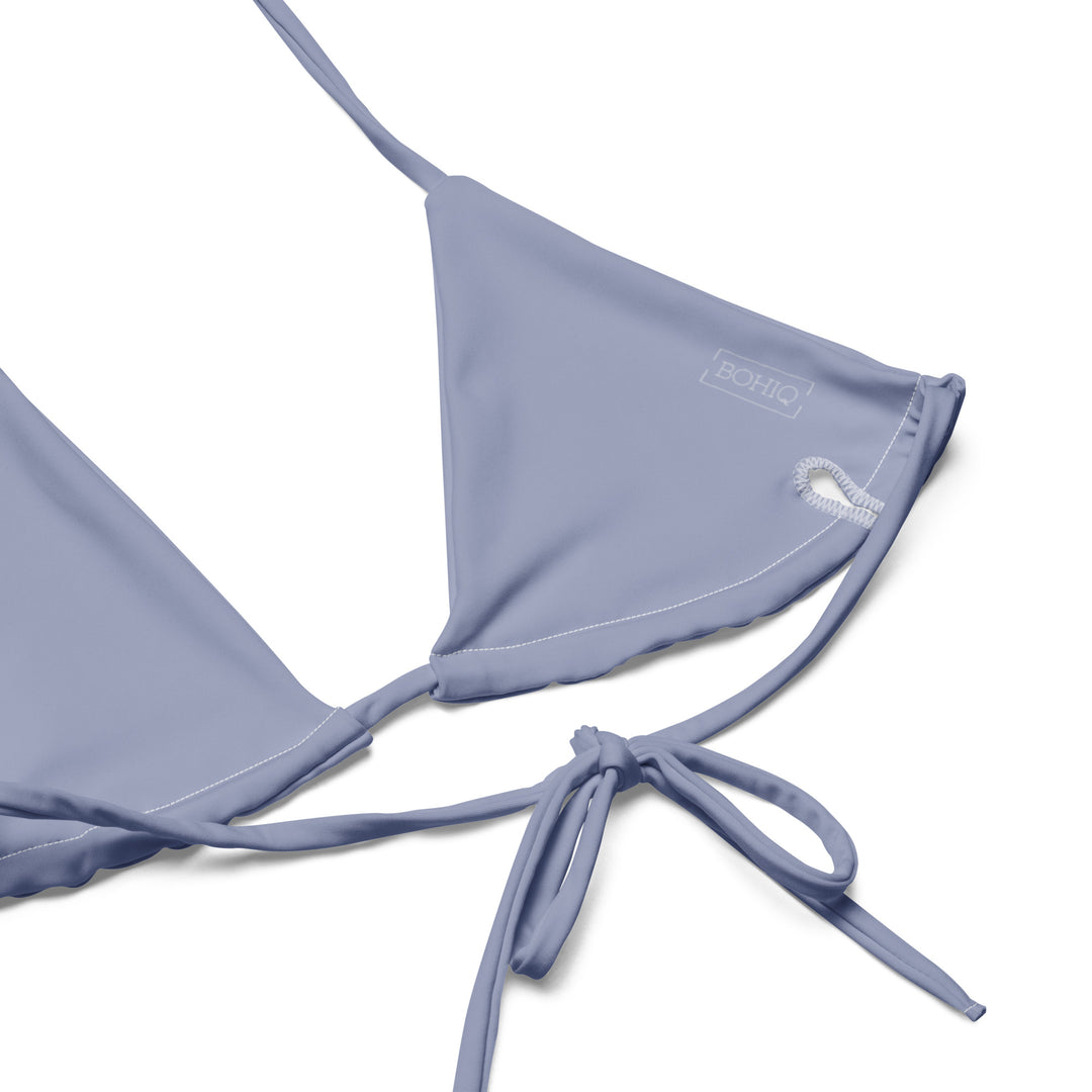 Echo Blue Bikini Top