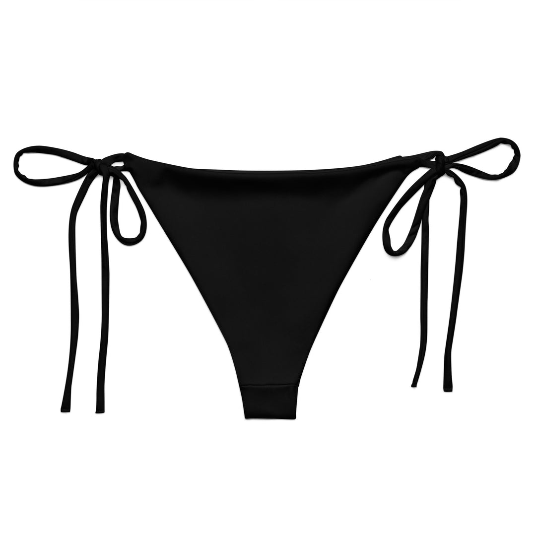 Black String Bikini Bottom