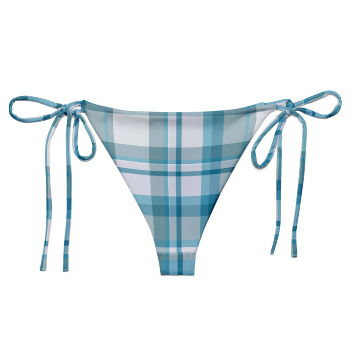 Winter Frost Plaid Bikini Bottom