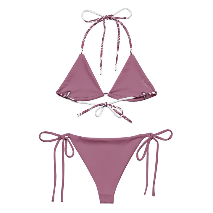 Turkish Rose Paisley String Bikini