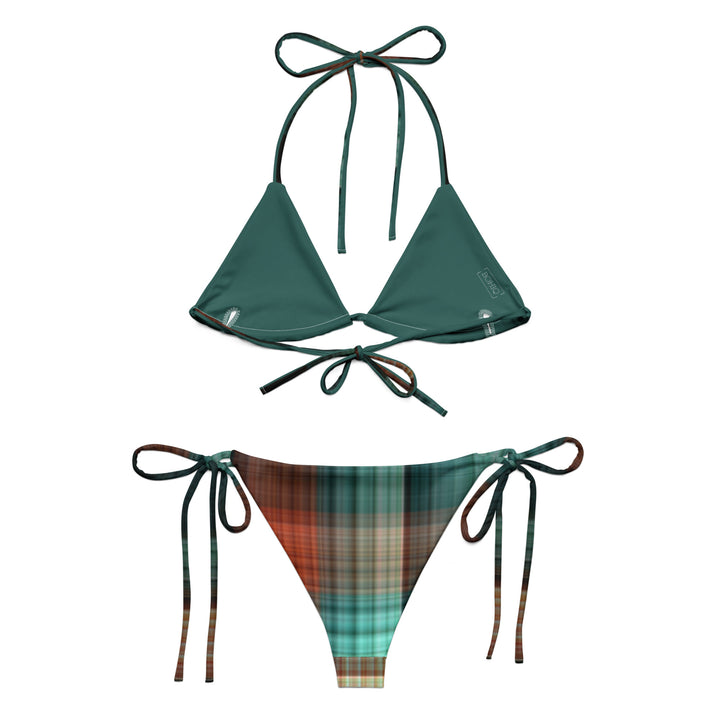 Spectra Plaid String Bikini