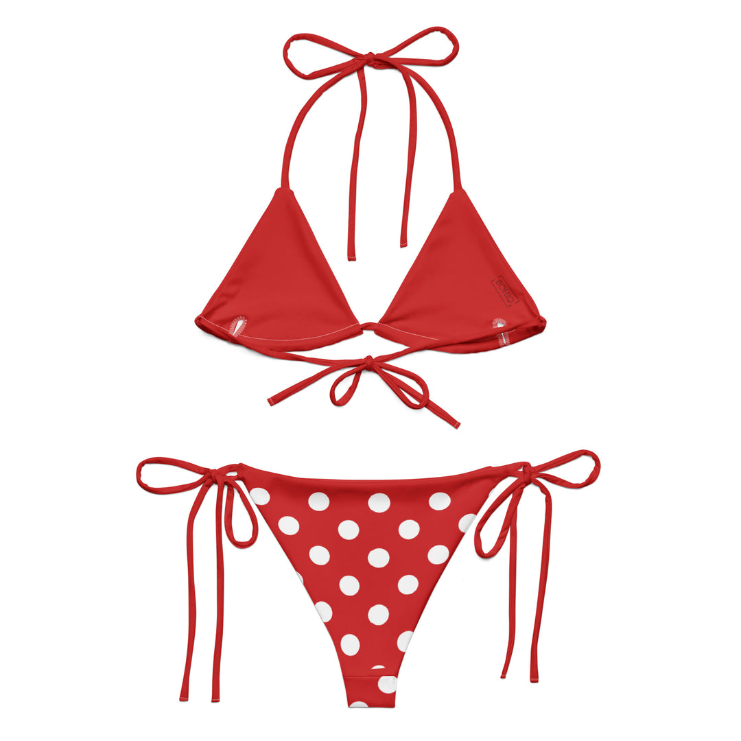 Red Polka Dot Bikini