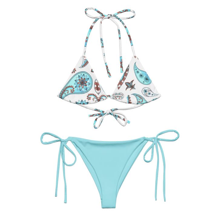 Blizzard Blue Paisley Bikini |BOHIQ
