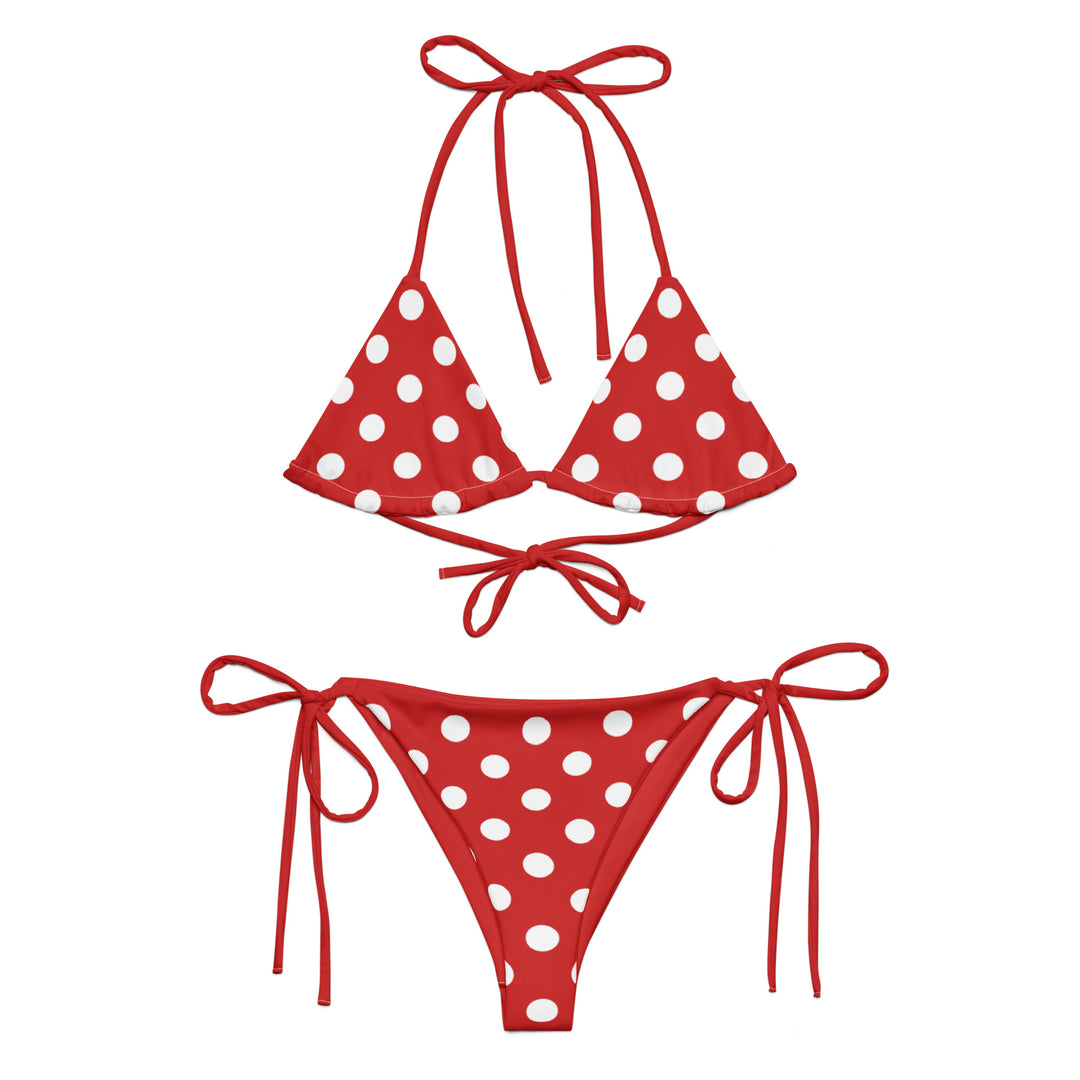 Red Polka Dot Bikini