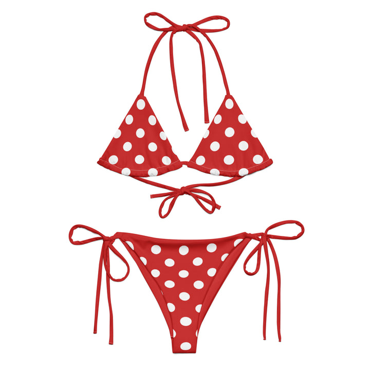 Red Polka Dot Bikini