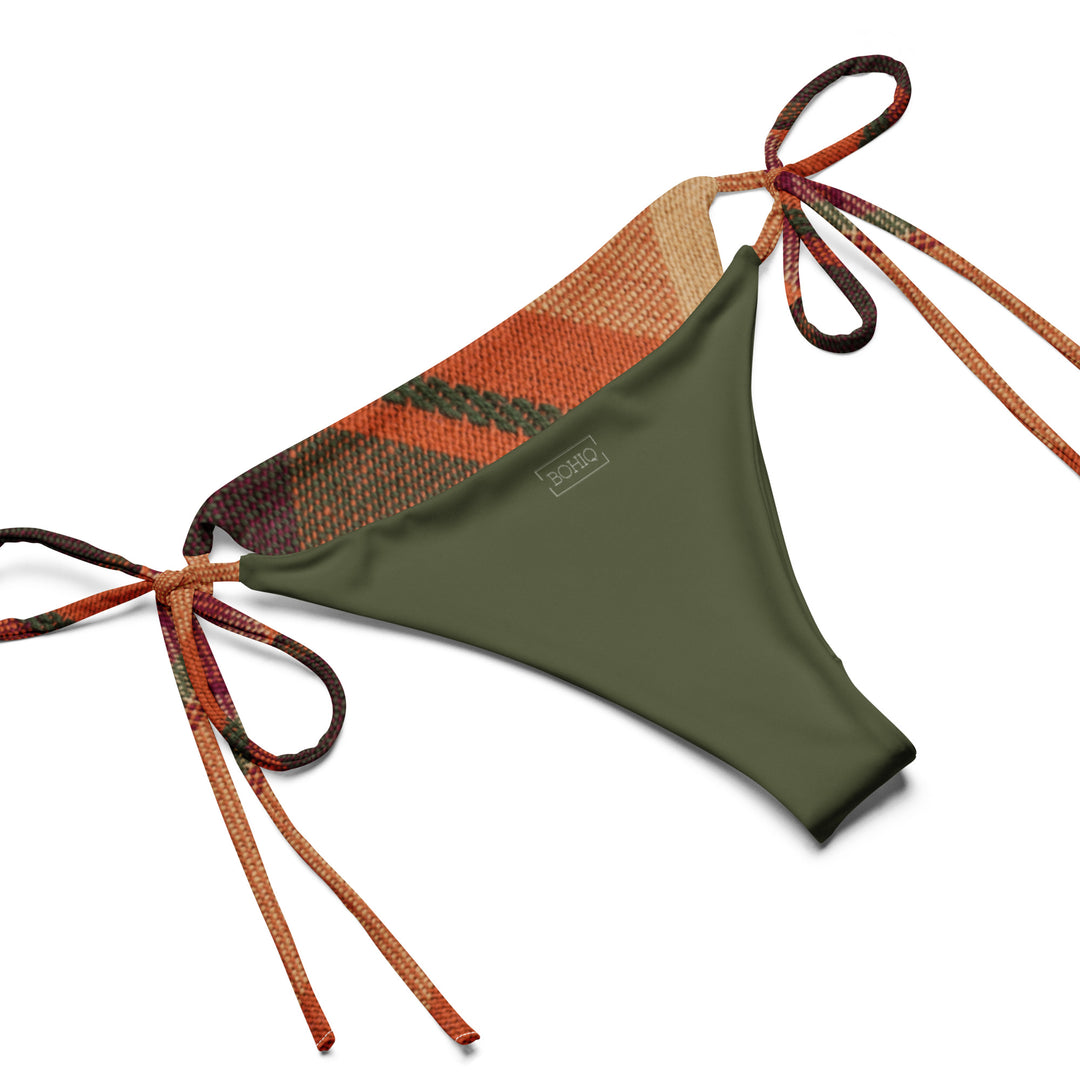 Earth Tides String Bikini