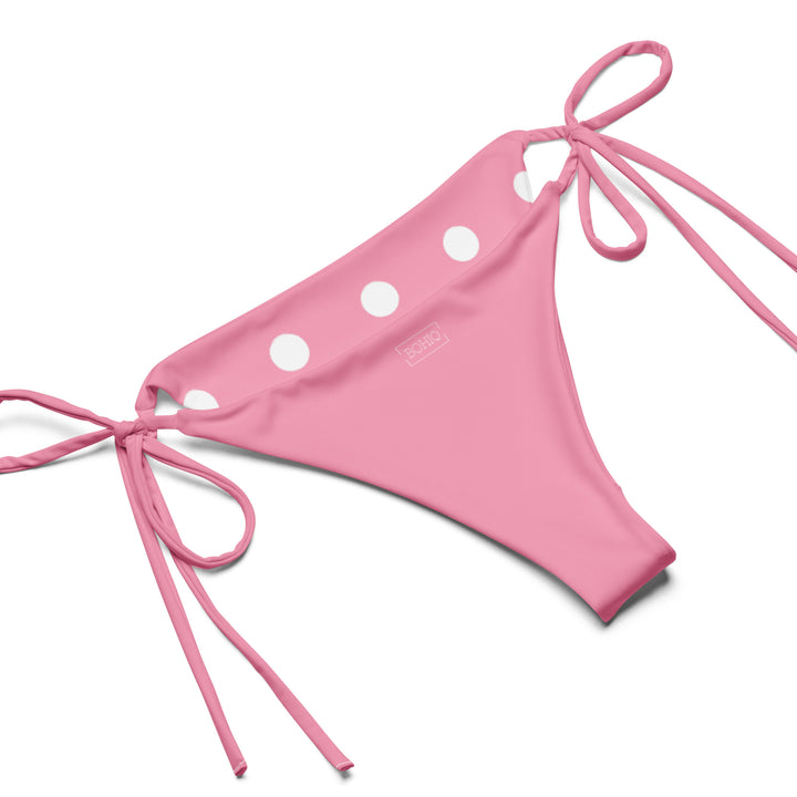 BOHIQ Pink Polka Dot Bikini Set