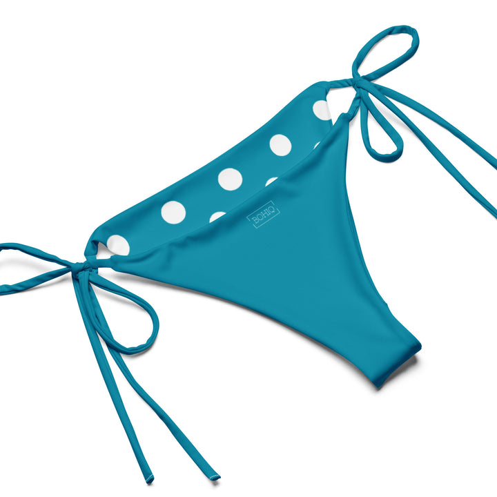 Turquoise Polka Dot Bikini