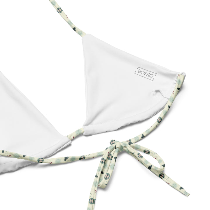 Cute Animal Printed String Bikini