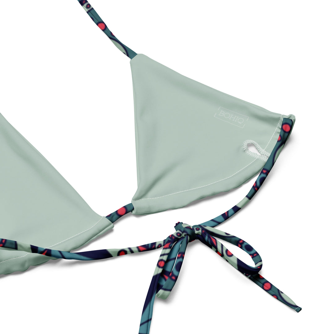 Conch Paisley String Bikini