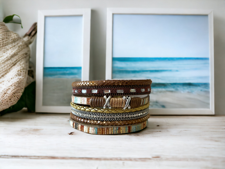 Boho Multilayer Magnetic Bracelets