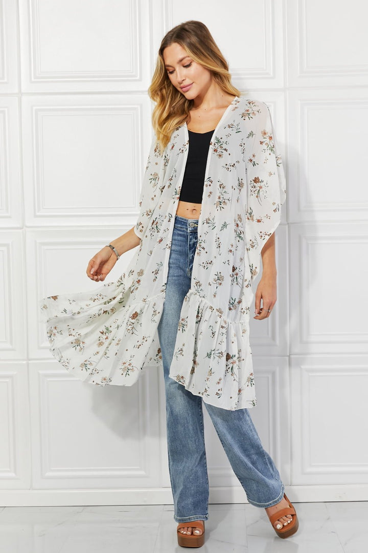 floral kimono cardigan daisies- 10