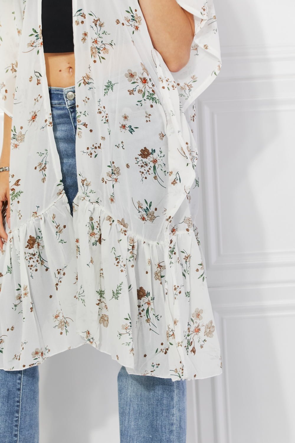 floral kimono cardigan daisies- 11