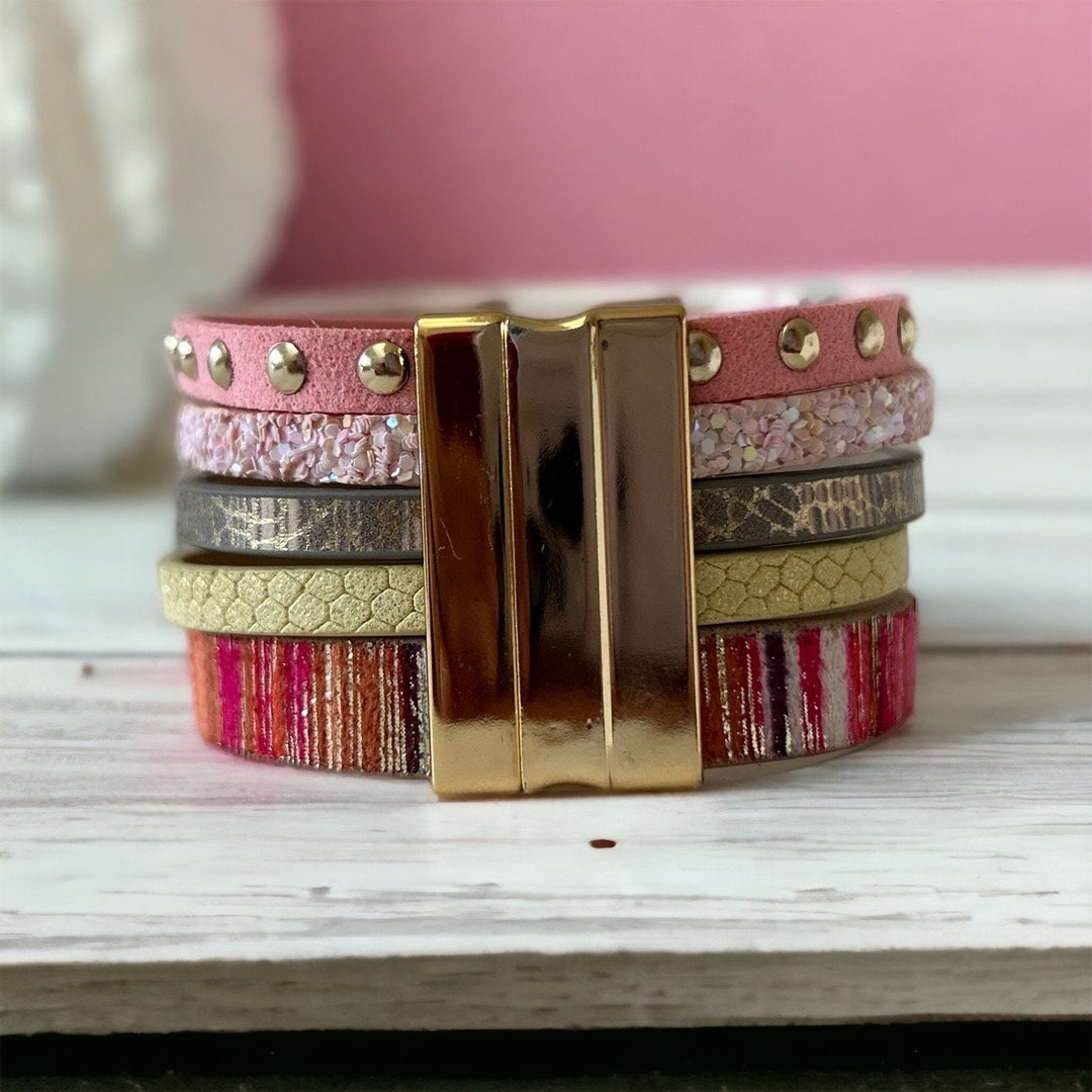 Boho Multilayer Wrap Bracelet with Tassel