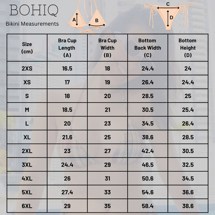 Burnt Orange Floral String Bikini Set