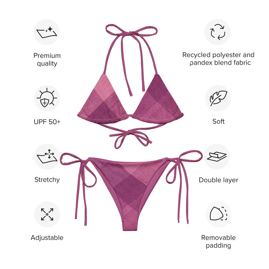 Orchid Shades String Bikini