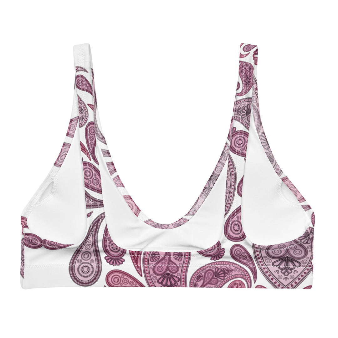 Turkish Rose Paisley Bralette Bikini Top