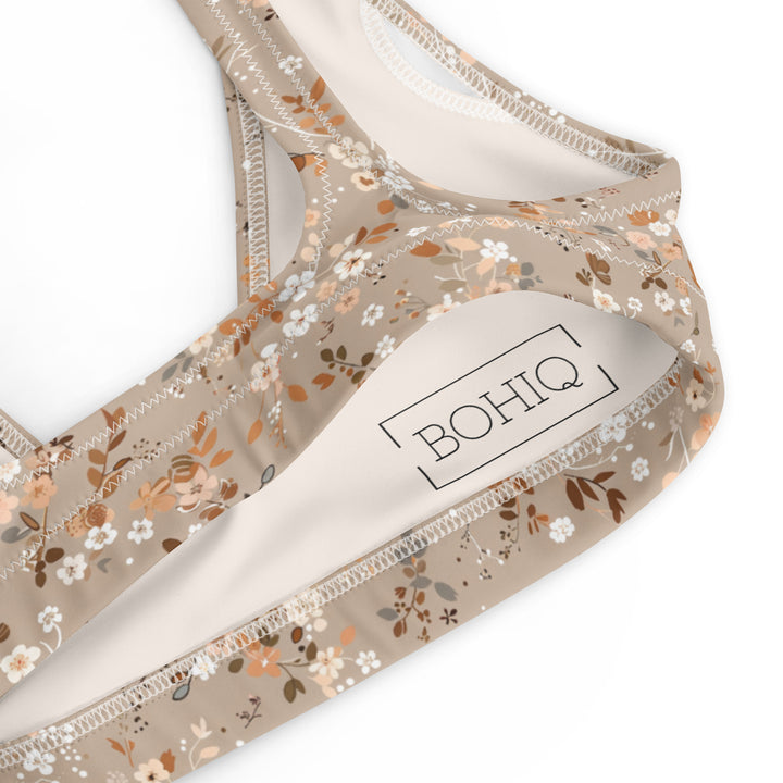 BOHIQ Floral Bralette Bikini Top